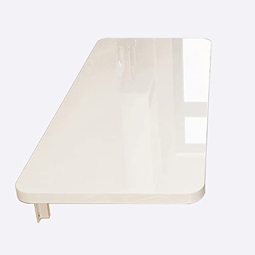 Drop-Leaf Table Wall Mounted Folding Workbench Floating Desk Folding Dining Table Fold Down Desk Wall Table A96837