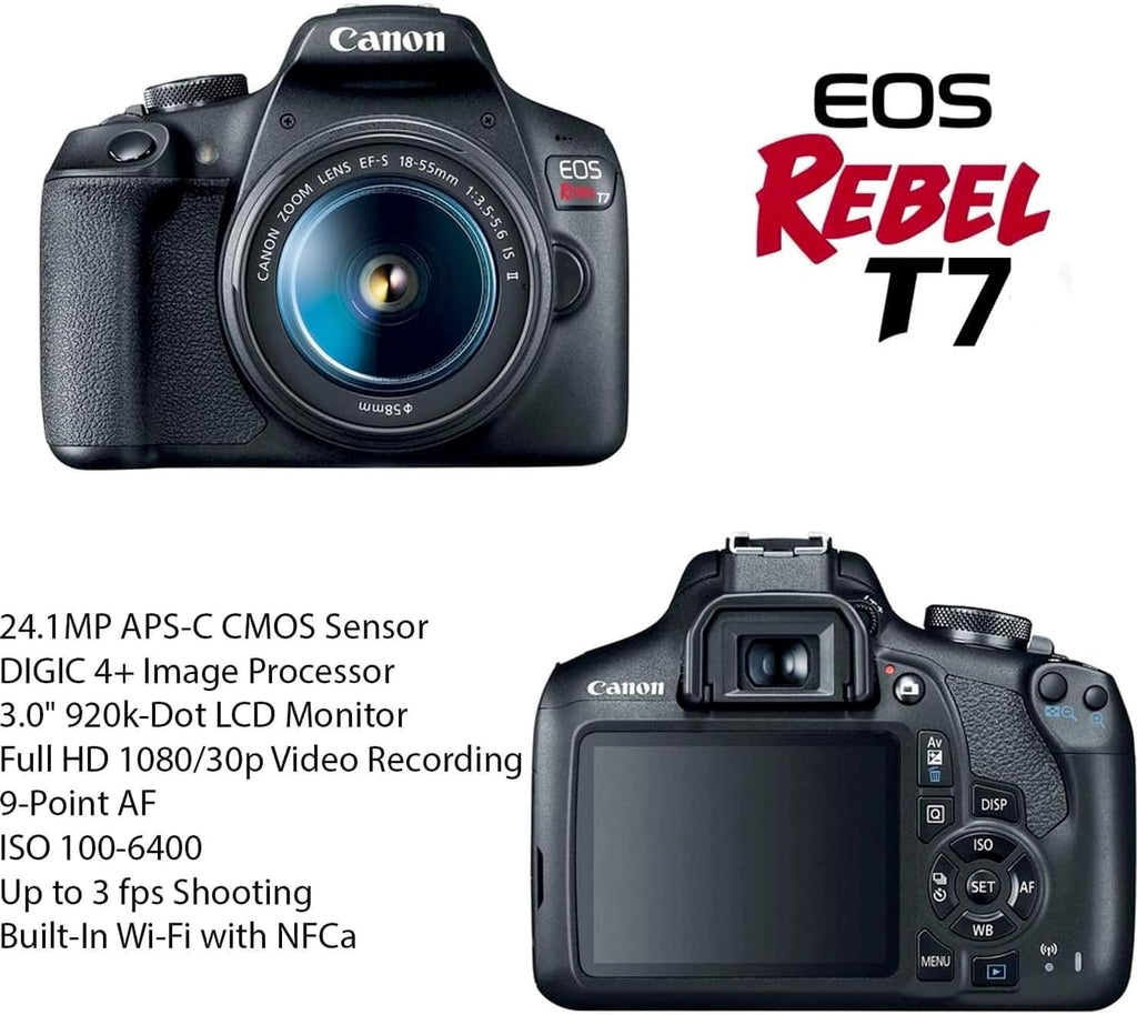 DSLR Camera with EF-S 18-55mm Lens P3682