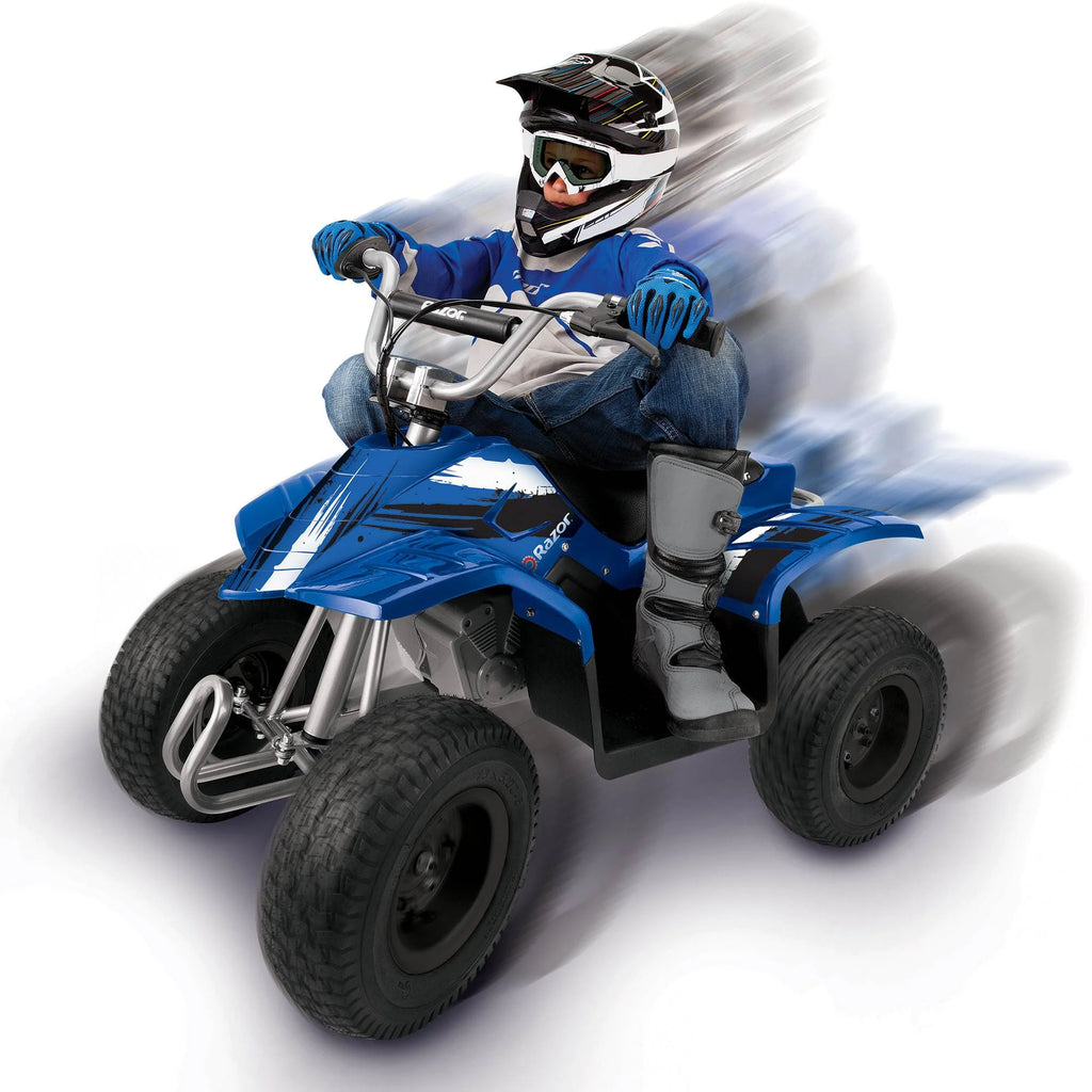 Blue 24 Volt Electric Off Road Quad Bike B816404