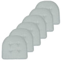 16 x 17 Memory Foam Chair Pad Pistachio 6 Pack T6938