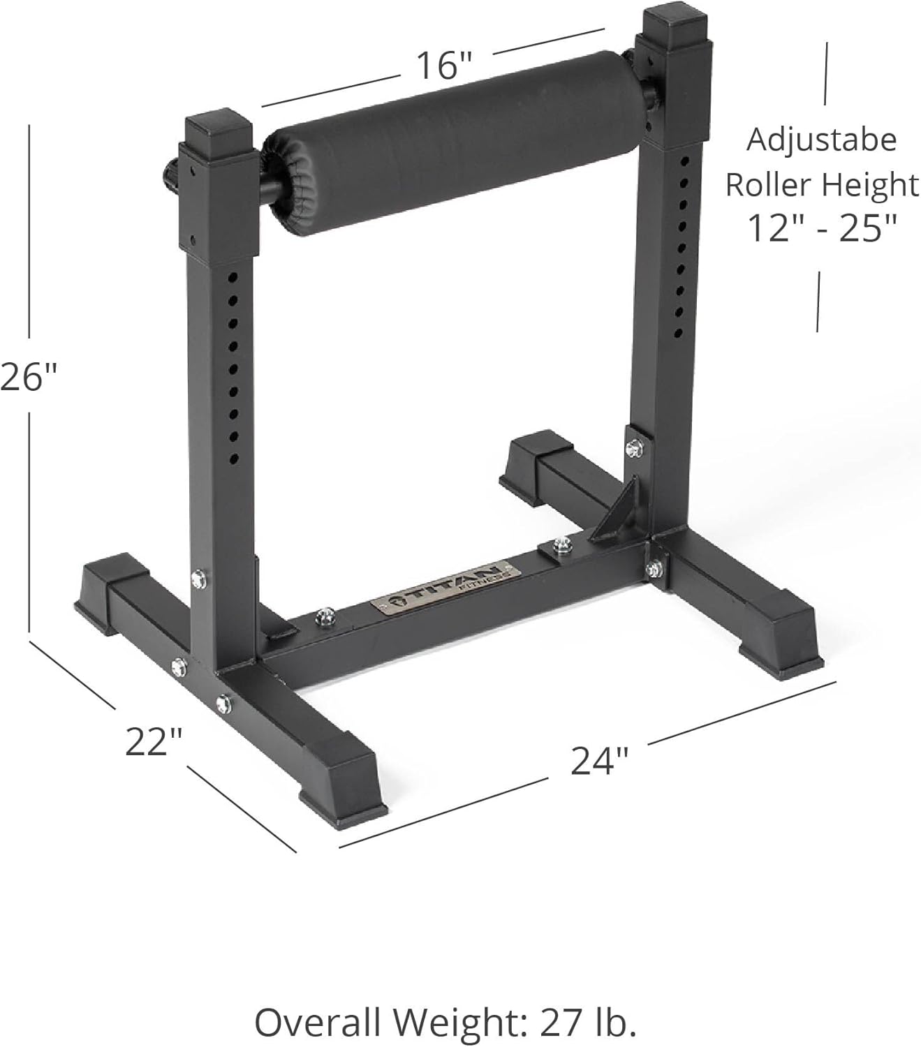 Single Leg Squat Roller Stand-Alone Bulgarian Split Squat Machine R667