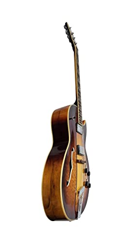 Natural Semi-Hollow-Body Electric Guitar V5110