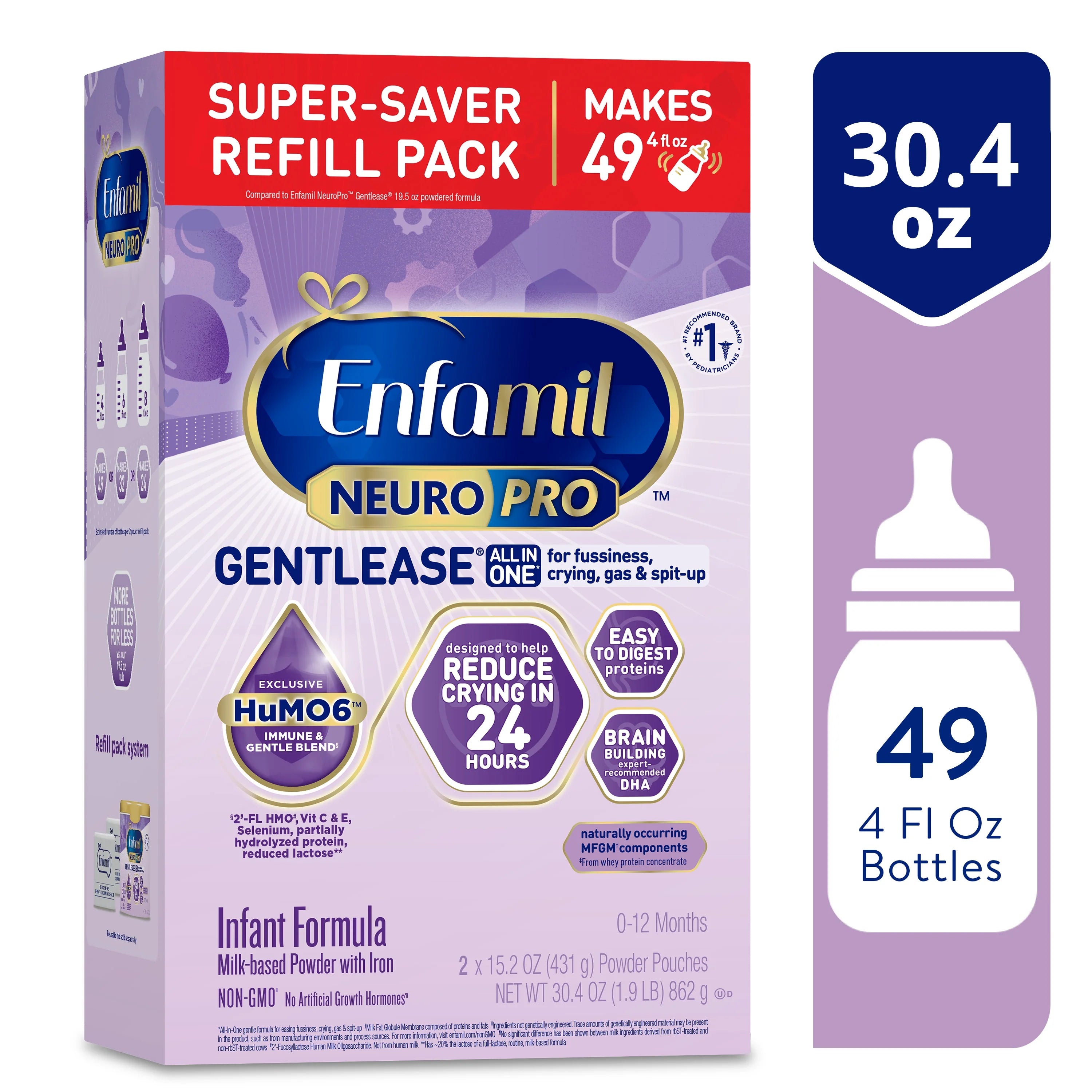 Baby Formula Refill Box 30.4 Oz J96201