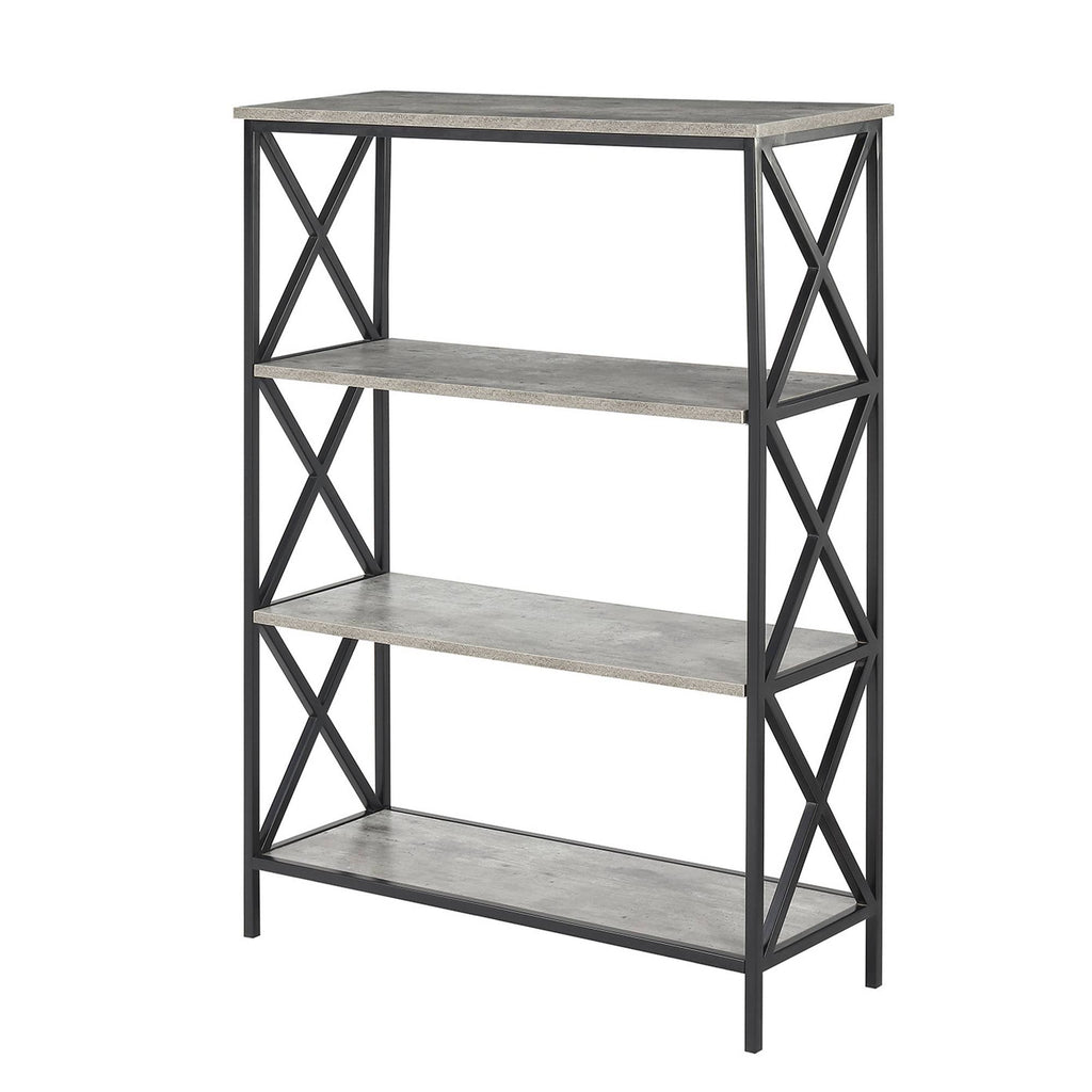 4 Tier Faux Birch Bookcase Q777