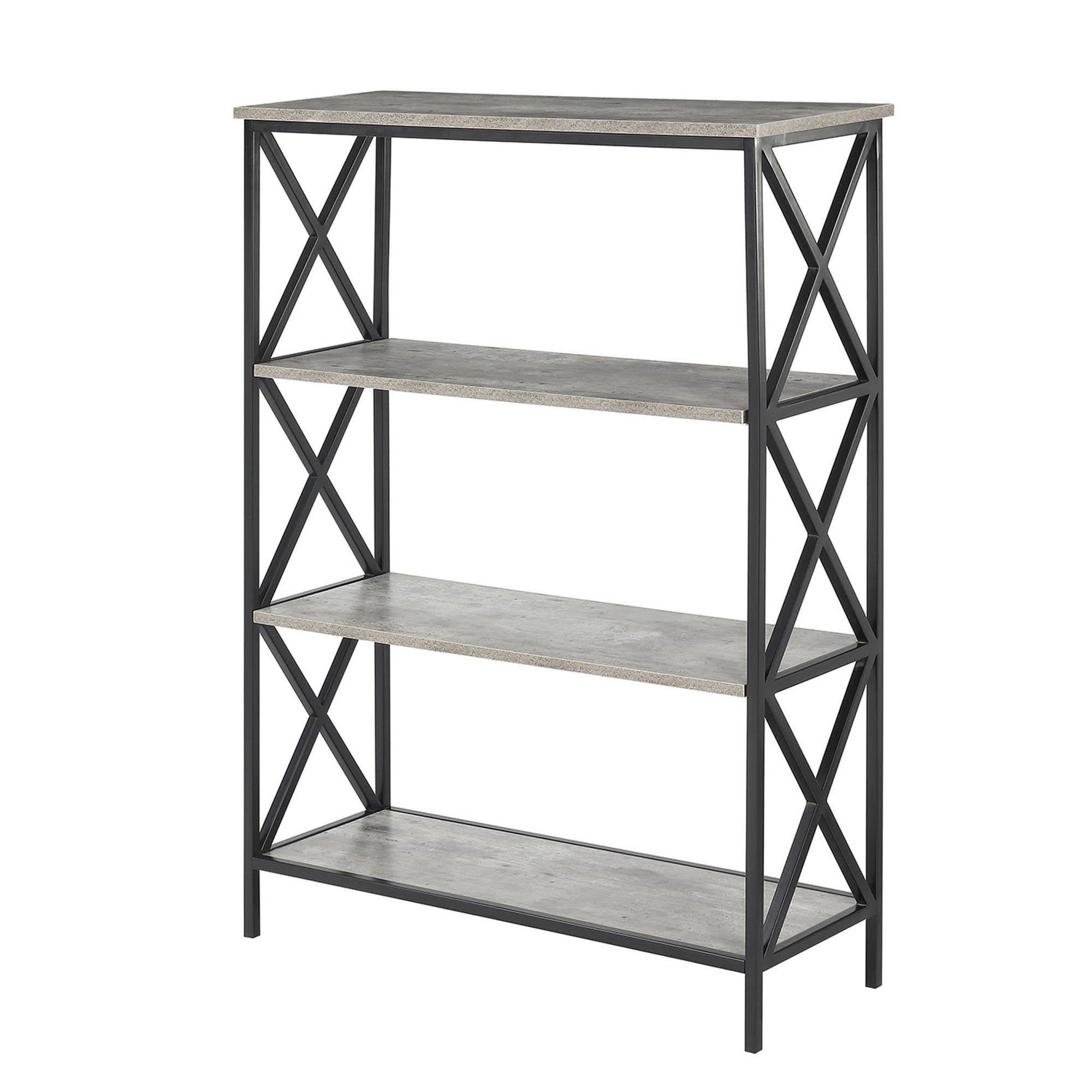 4 Tier Faux Birch Bookcase Q777