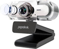 1080P Webcam with Microphone, Full HD Streaming Web Camera, 90° View Computer Camera, Manual Focus USB Camera I79436