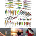 56 Diverse Fishing Baits Lure Set N61709