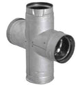 4'' PelletVent Pro Double Tee with Clean-Out Cap E79817