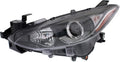 Headlight Assembly Compatible with 2014-2016 Mazda 3 Halogen Driver Side P169397