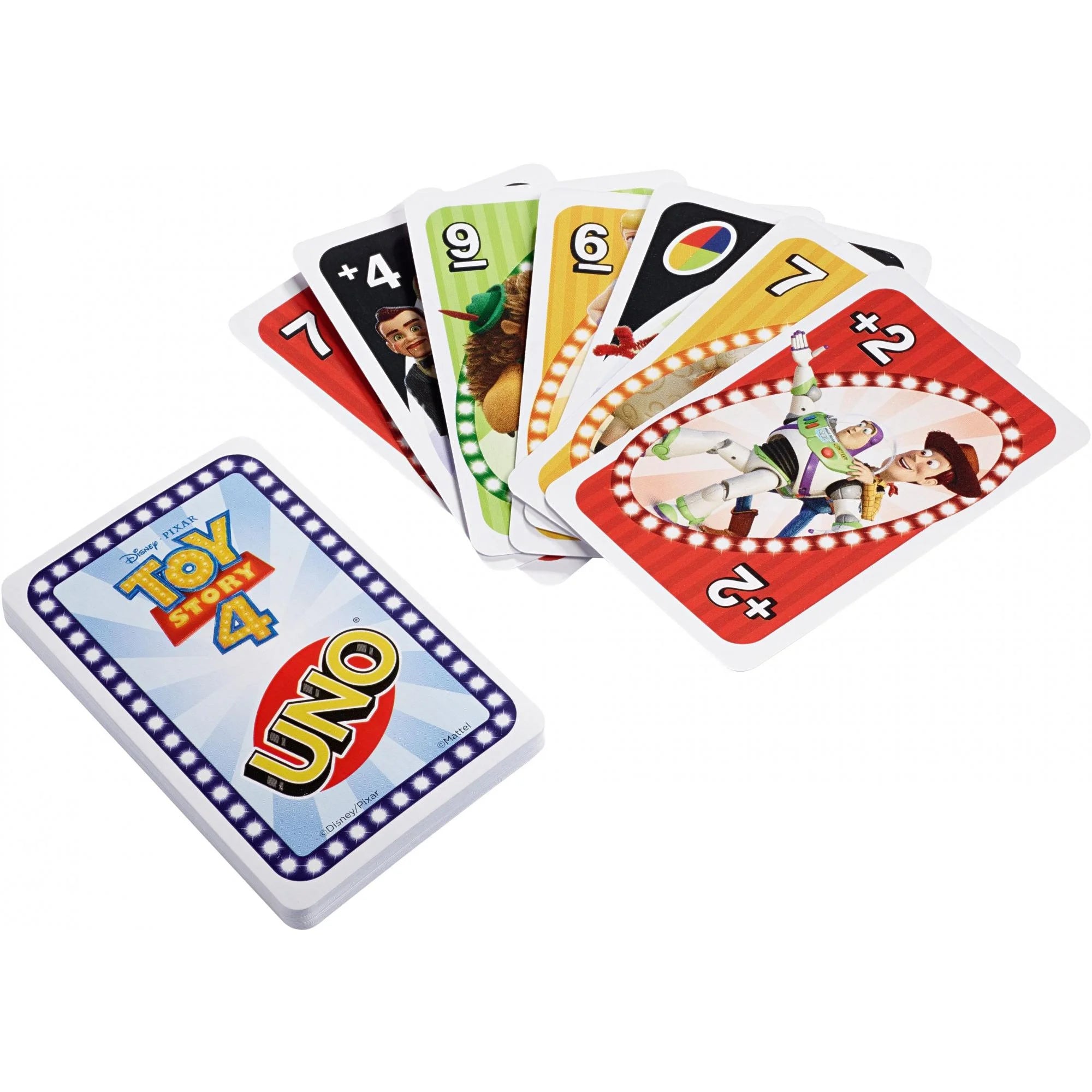 UNO Disney Pixar Toy Story Card Game H153