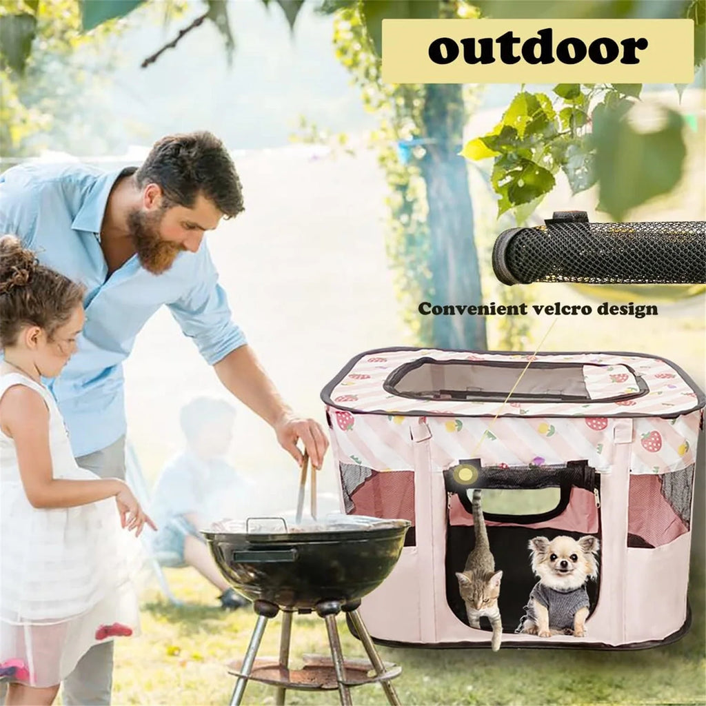 Foldable Dog Playpen Pet Tent B292