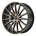17x7.5 5x114.30 Black (40 mm) Y683