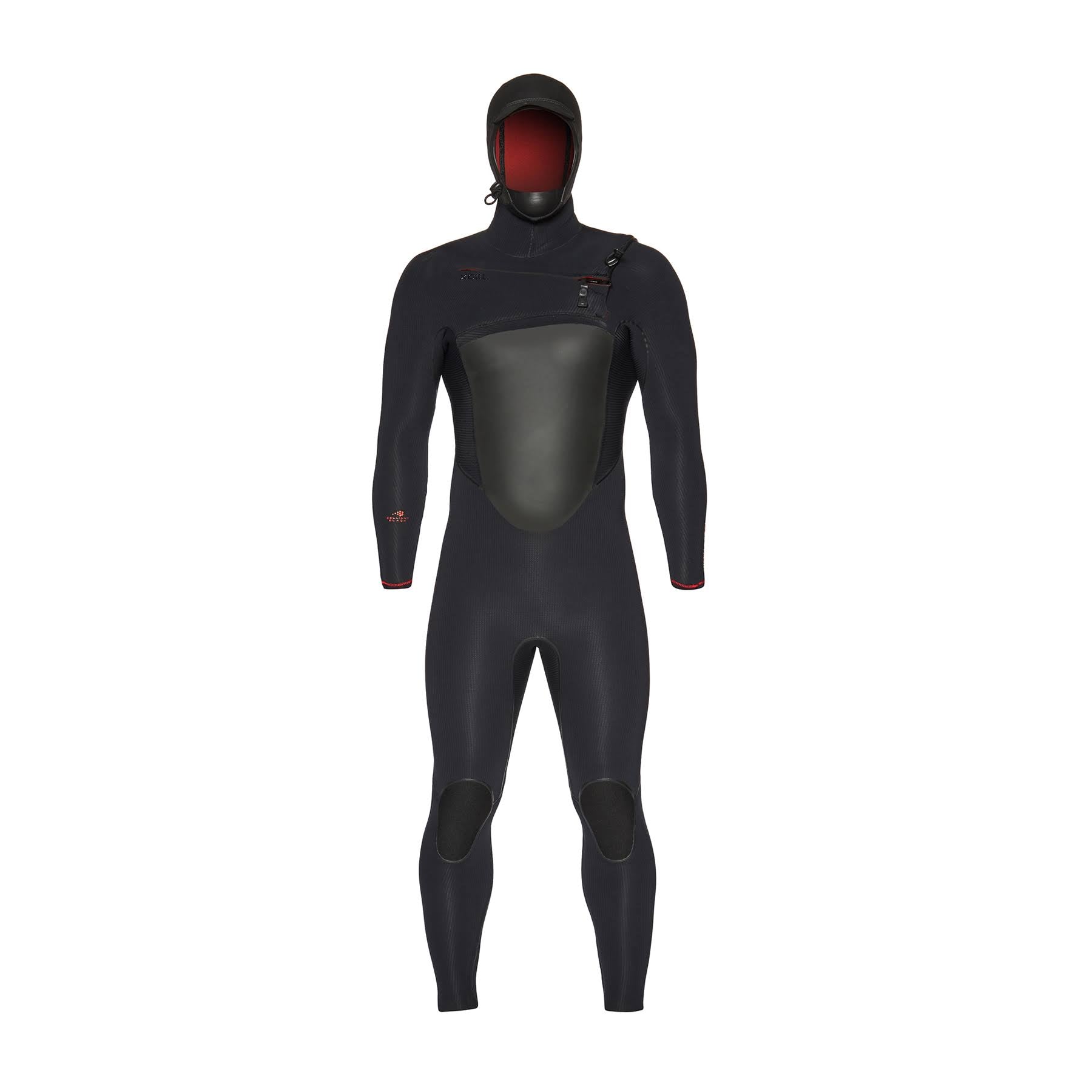 Black 5/4mm Hooded Wetsuit U38923