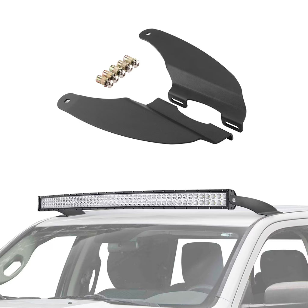 Front Upper Windshield Roof Mounting Bracket for 52" Curved LED Light Bar Q482