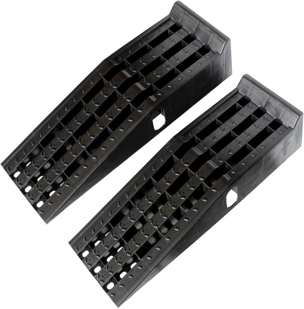 2 Pack 6.3in 2 Ton Heavy Duty Vehicle Service Ramp Set R431093