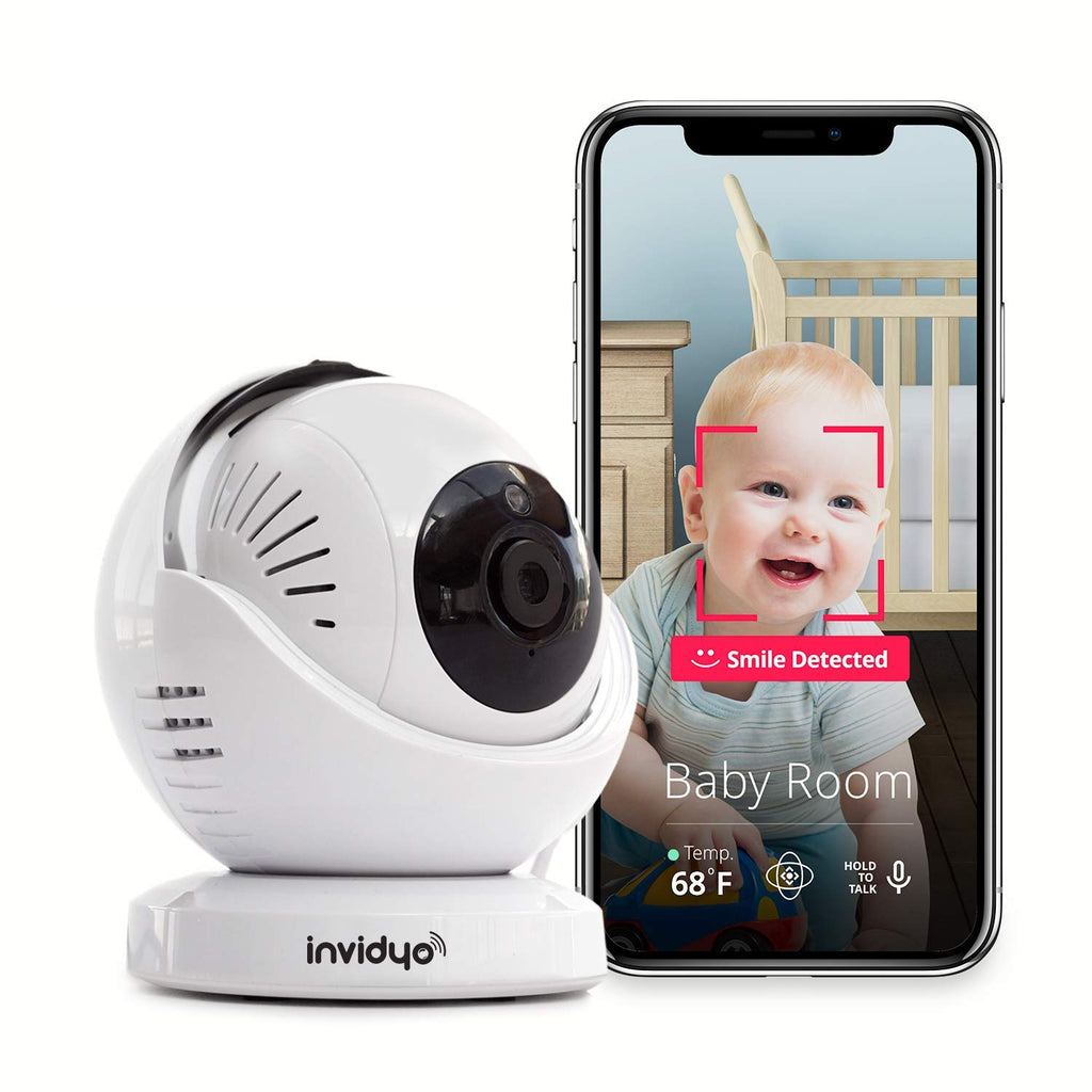 WiFi Baby Monitor with 1080P Full HD Camera, Night Vision, Two Way Talk, Temperature Sensor O89147