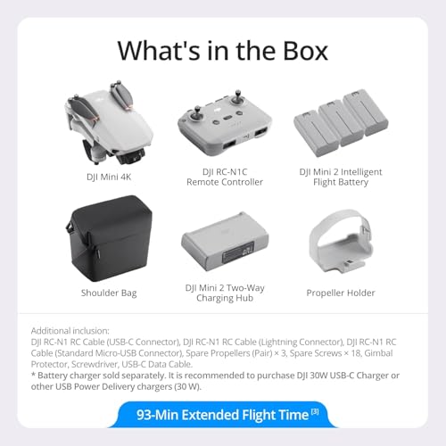Mini 4K Drone with Camera, 3-Axis Gimbal, 31-Min Flight U4475
