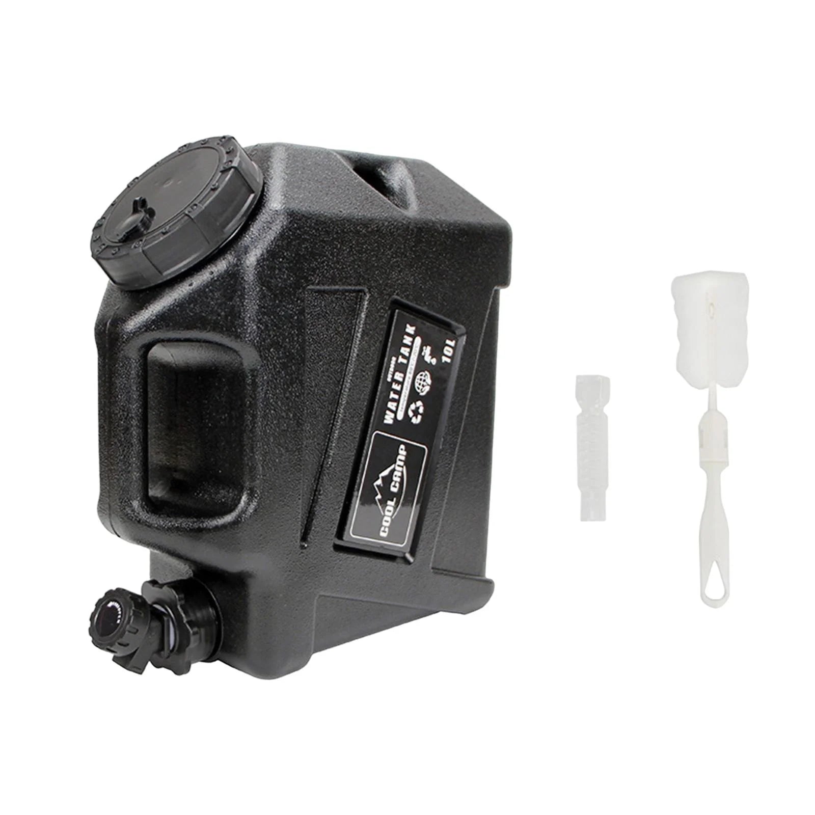 Water Storage Container with Faucet Carrier Jug F92286