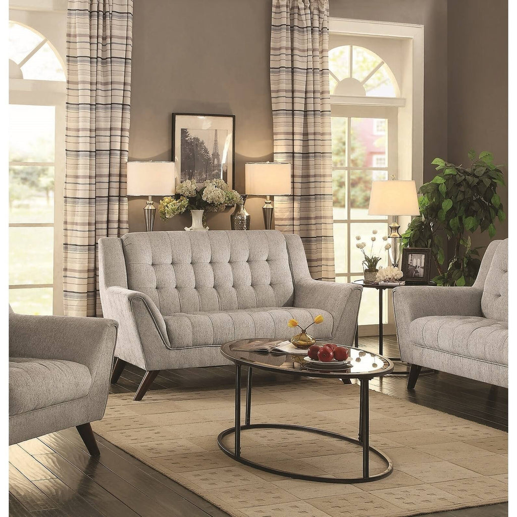 Dove Grey Loveseat S353