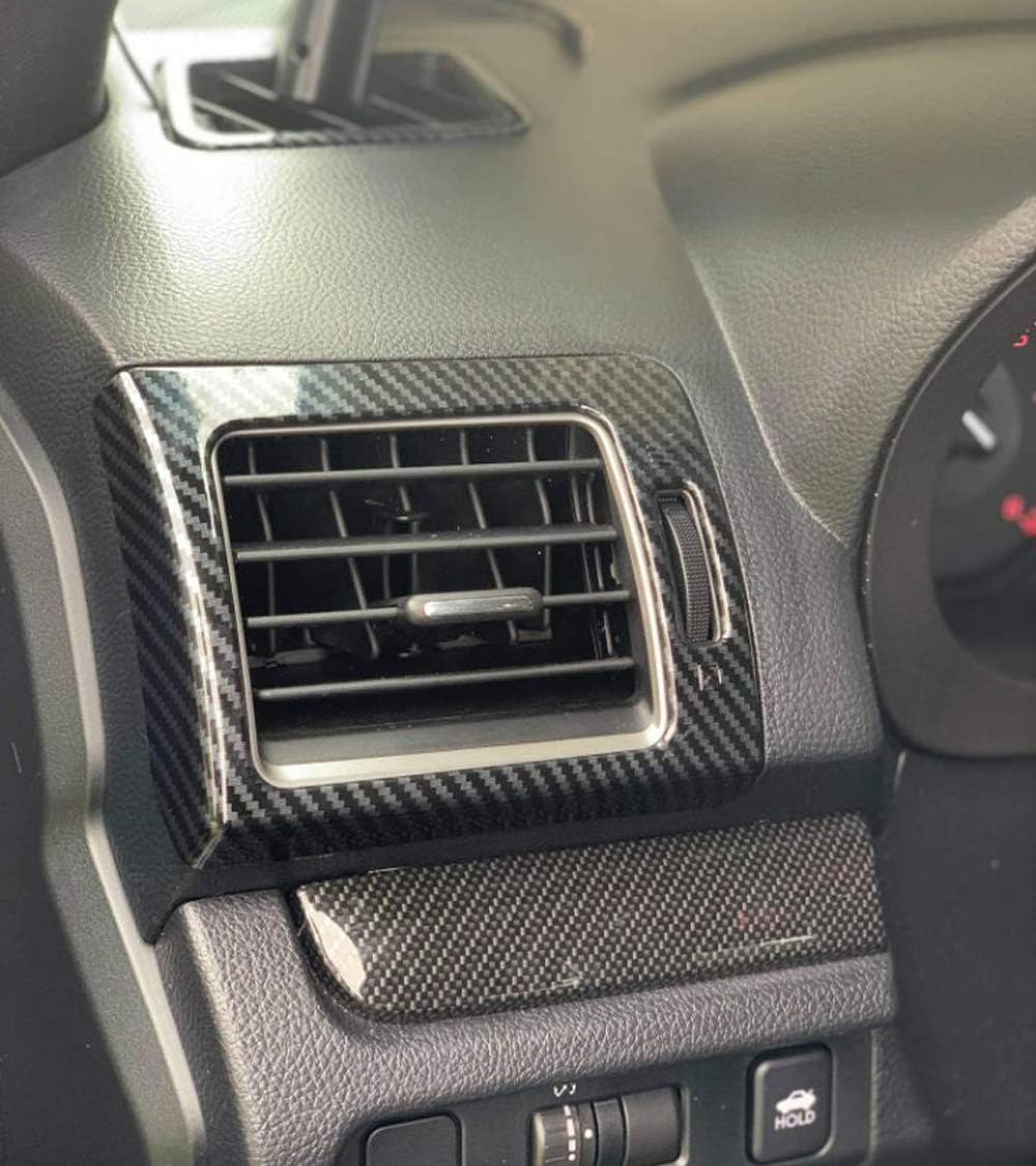 Carbon Fiber Grain Cover Trim Full Kit ABS 26pcs B525