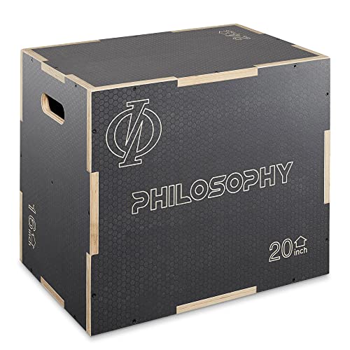 3 in 1 Non-Slip Wood Plyo Box F611