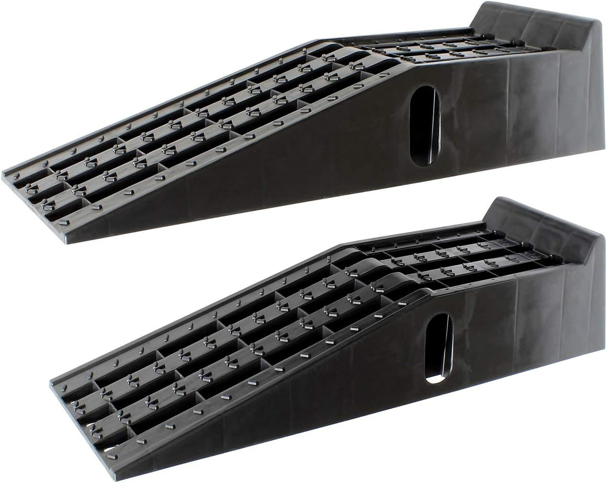 2 Pack 6.3in 2 Ton Heavy Duty Vehicle Service Ramp Set R431093