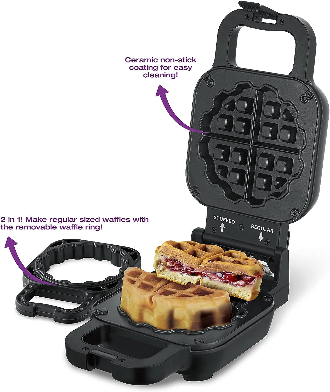 Belgian Waffle Maker V94681