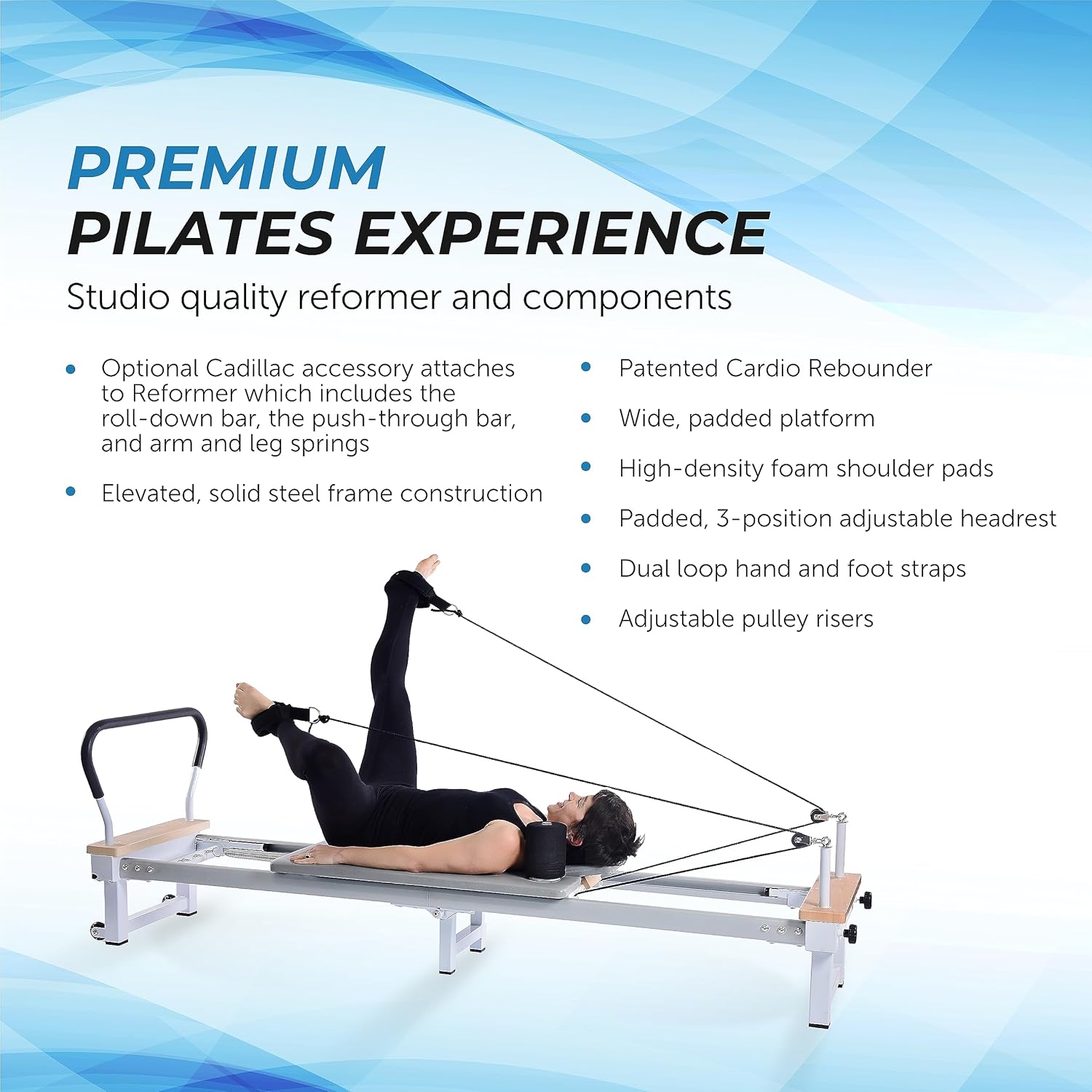 Pilates Reformer Workout Machine N9243