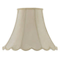 Vertical Piped Scallop 14-inch Bell Shade N666