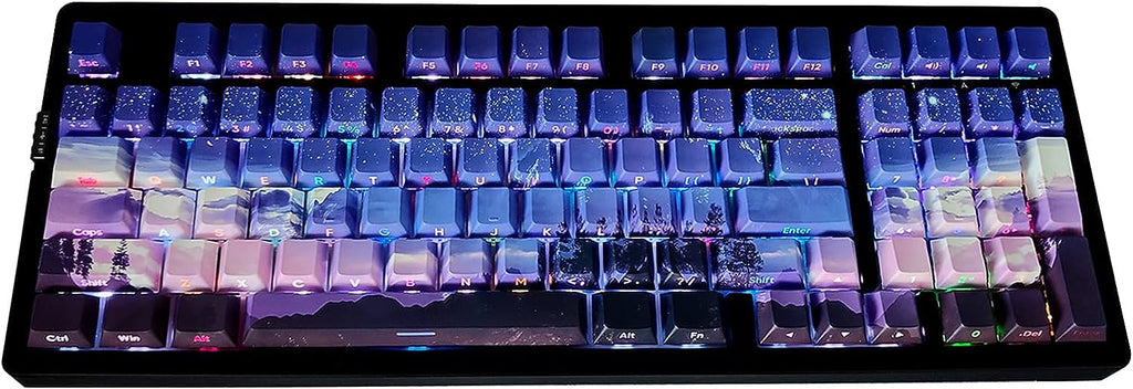 Side Printed Double Shot Cherry Profile Keycap Set G2412