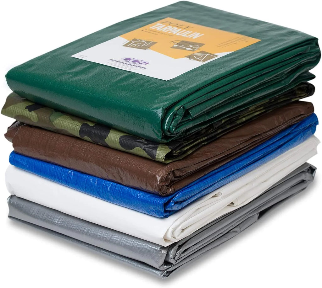 Heavy Duty Silver Poly Tarp H934741
