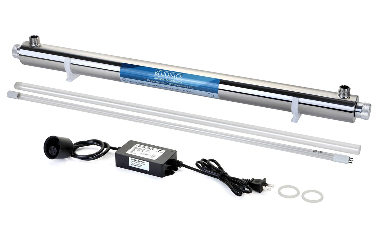 Whole House Water System with UV Ultraviolet and Sediment Carbon V6852