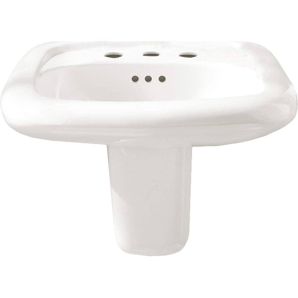 White Bathroom Sink D3629