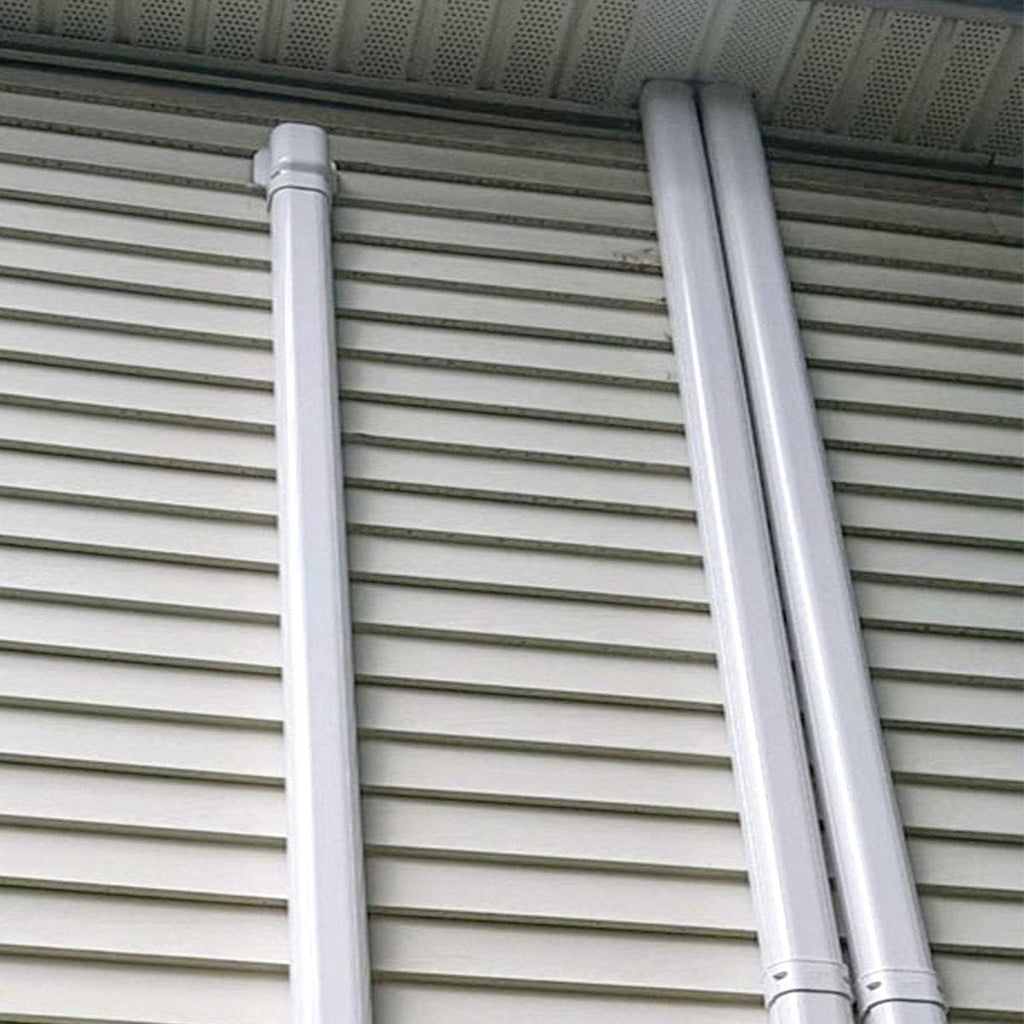 4" 7.5 Ft AC Decorative PVC Line Set Cover Kit, Pack of 2 N75771