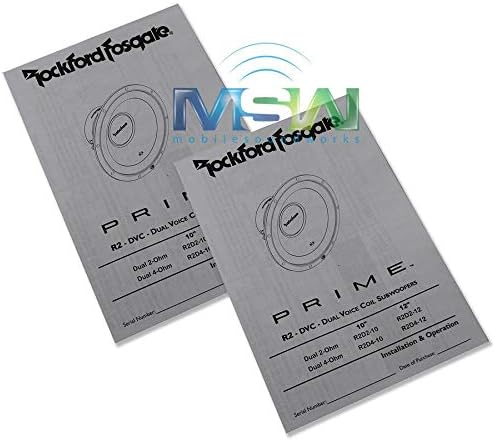 2 Pack 10 1000 Watt Car Subwoofers X79756