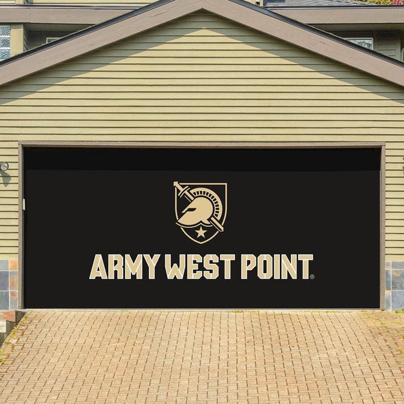 7' x 16' Double Garage Door Decor V4514