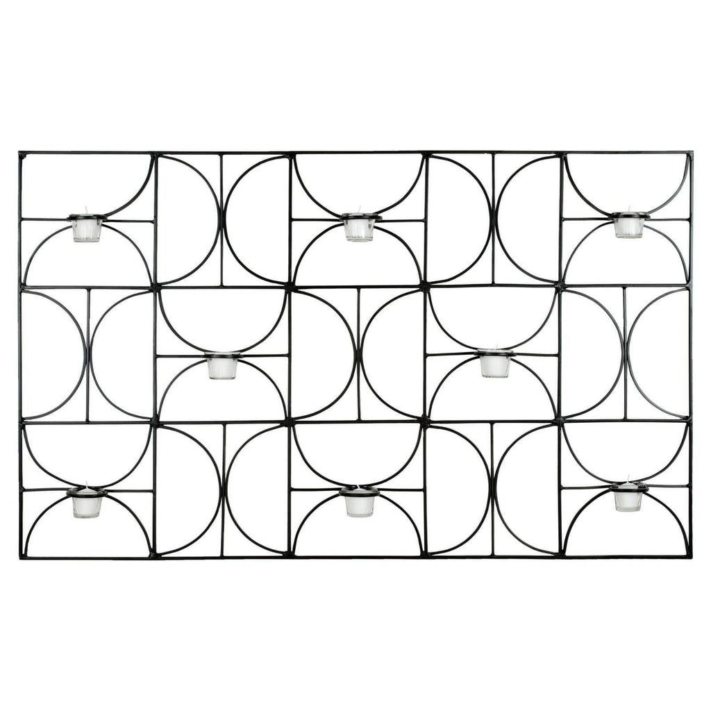 Black Votive Wall Decor Q103832