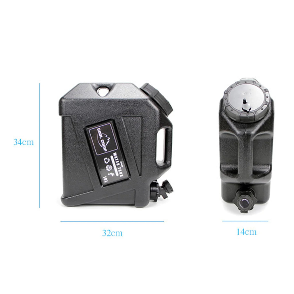 Water Storage Container with Faucet Carrier Jug F92286