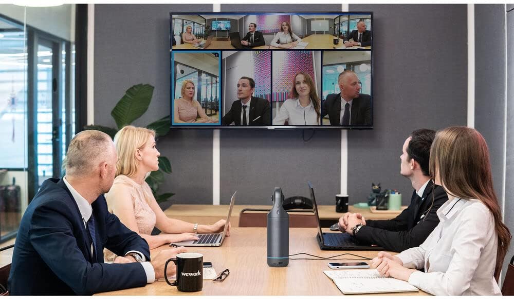 Meeting Pro 360 Conference Camera with 32GB USB Key, Velcro Straps, Cleaning Kit, HDMI Cable H827