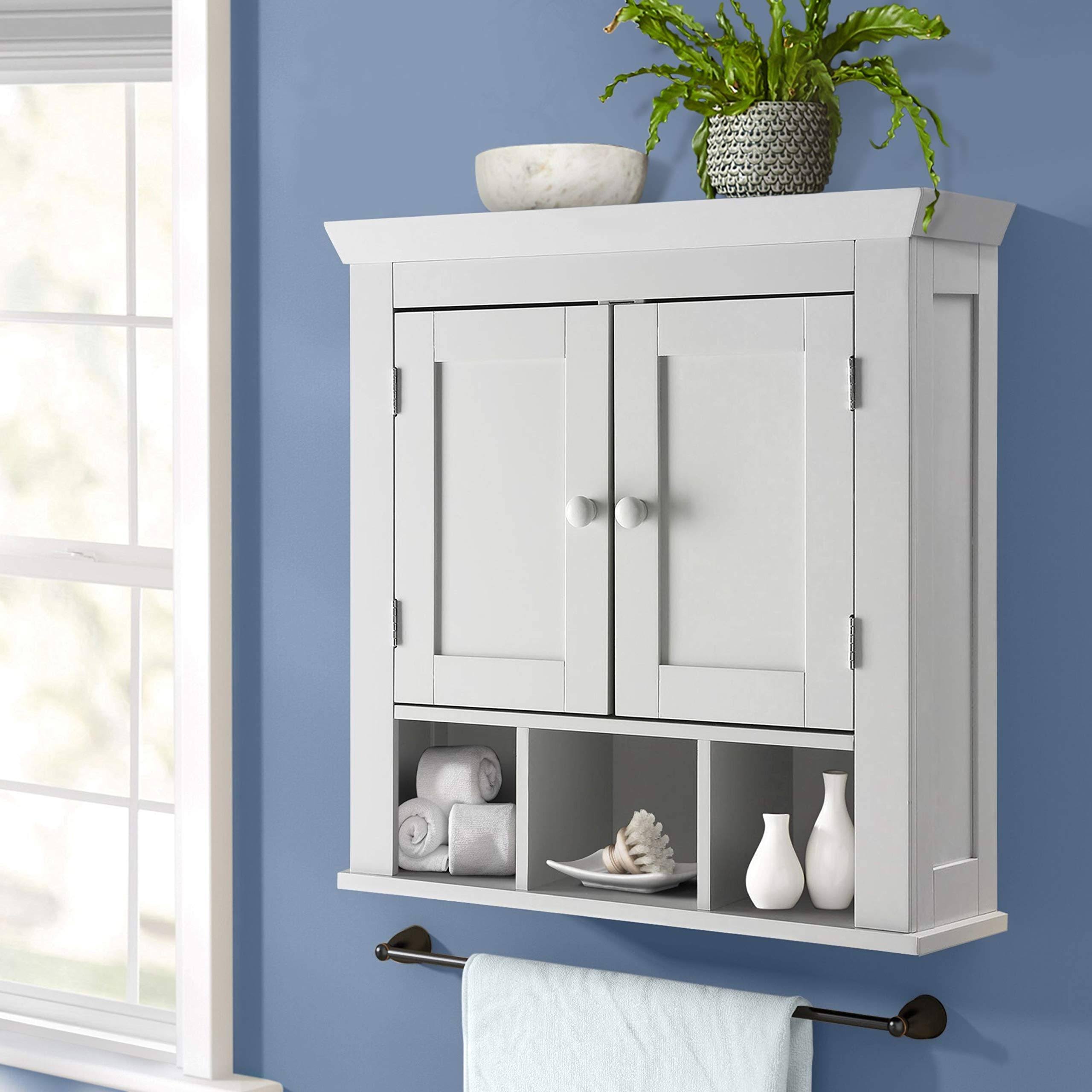 White Wall Cabinet G45521