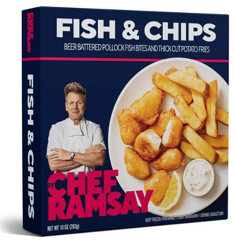 9.5oz Frozen Fish and Chips Pack of 10 H176222