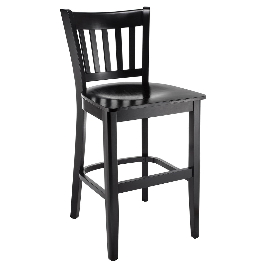 Cherry Vertical Bar Stool T2097
