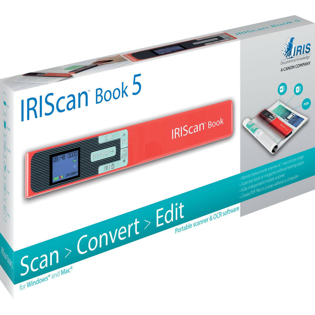 Red Portable Scanner I831