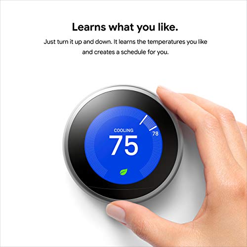 White Programmable Smart Thermostat N8066