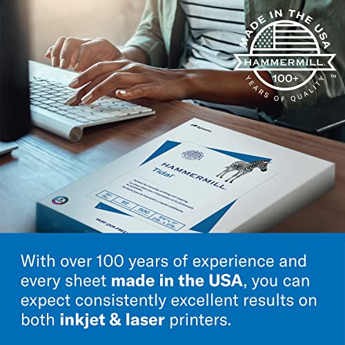 20 lb 8.5 x 11 Copy Paper, 1 Ream (500 Sheets) K923061
