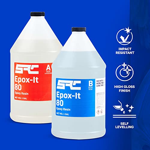 2 Gal Clear Epoxy Resin Kit J875323