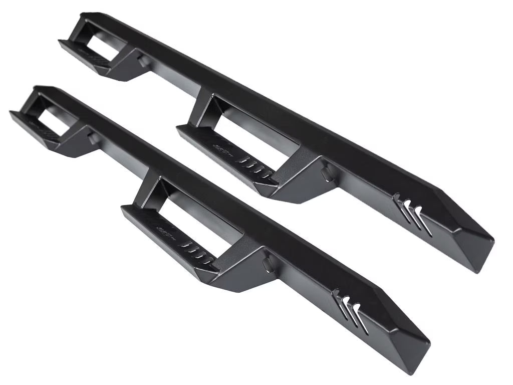 Textured Black Cab Length Steps Q361019
