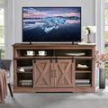 White High Gloss TV Stand with LED Lights and Storage Drawers I34694