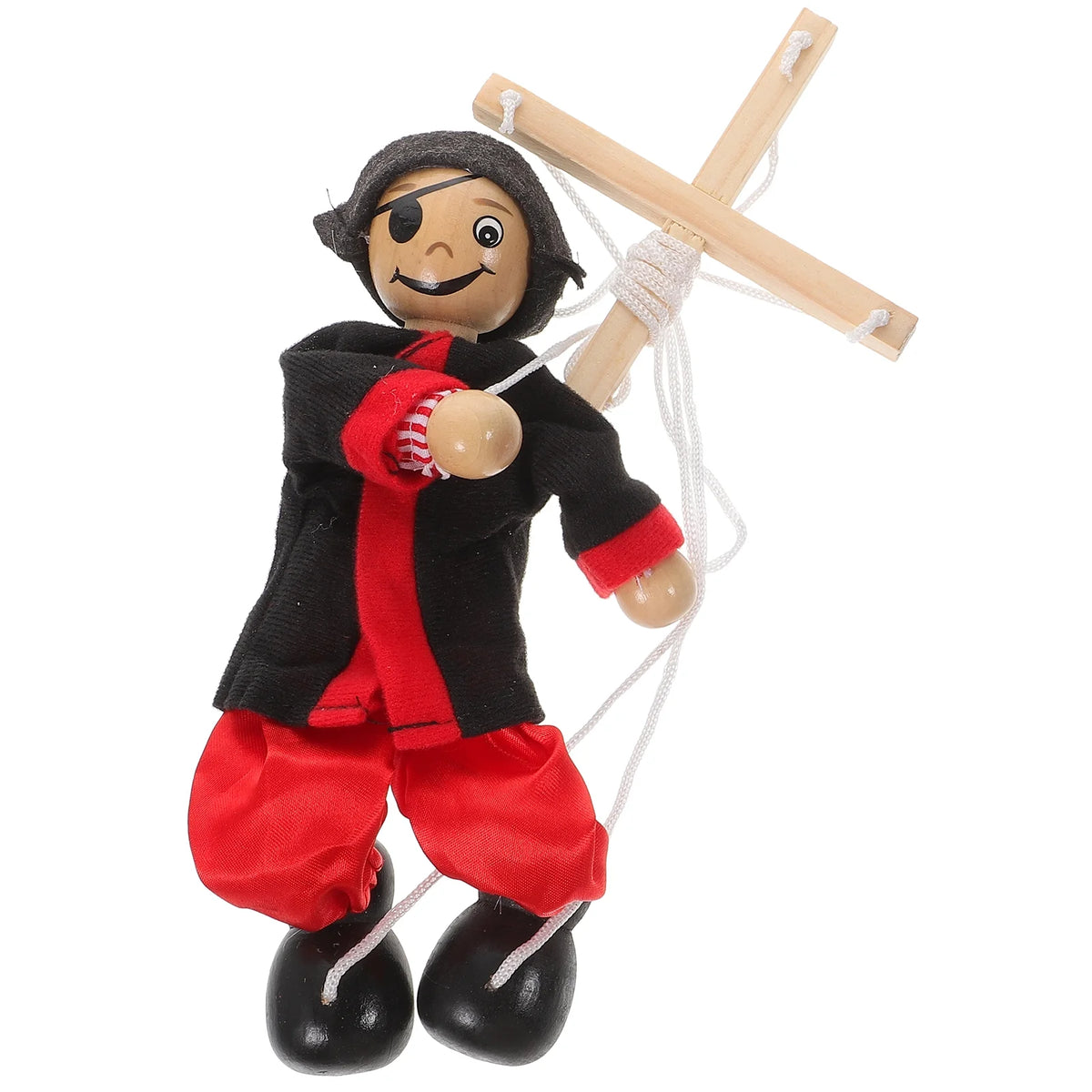 Wood Pirate String Marionette Puppet Toy C770106