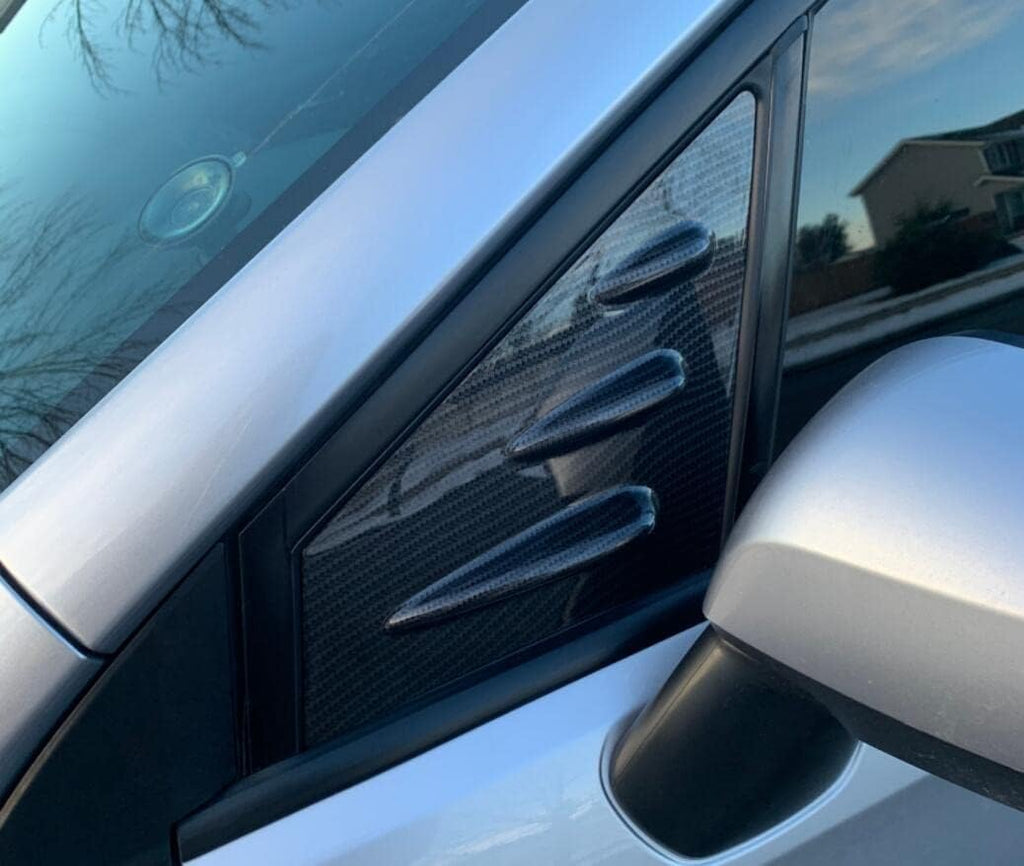 Carbon Fiber Grain Cover Trim Full Kit ABS 26pcs B525